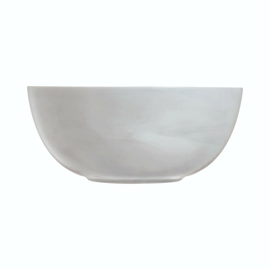 Single Grey Marble,21Cm Salad Bowl Diwali Opal Dinnerware Collection
