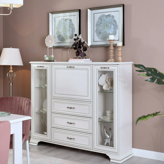 Hoyer 154 Cm 3 Drawer Sideboard