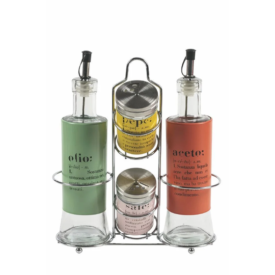 Damiane Condiment Set