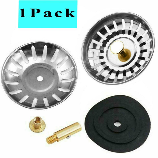 (1 Pack) Sink Strainer Waste Plug Basin Drain Filter