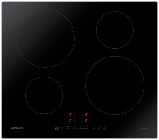 Samsung NZ64H37070K Induction Hob - Black