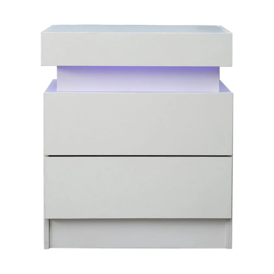 Aile 2 Drawer Bedside Table