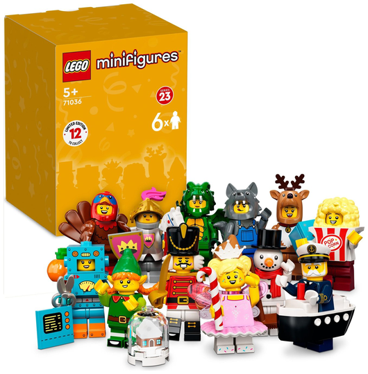 LEGO Minifigures Series 23 6 Pack Limited Edition Set 71036