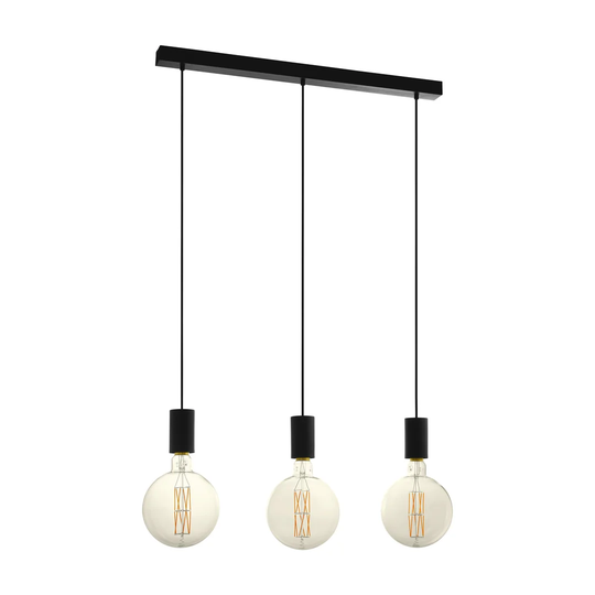 Fuqua 3 - Light Kitchen Island Bulb Pendant