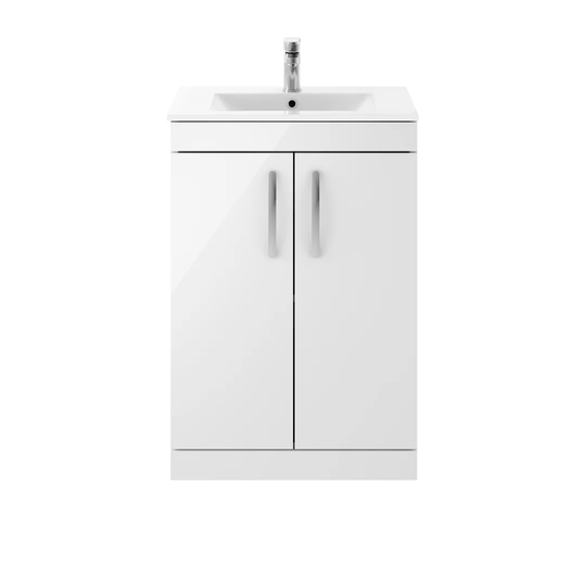605mm Free-standing Single Vanity Unit