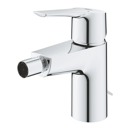 GROHE QUICKFIX Start single-lever bidet mixer with retractable chain, water-saving, chrome. Easy to install. 32281002