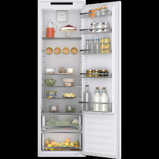 Haier HLE172UK Integrated Upright Fridge - White