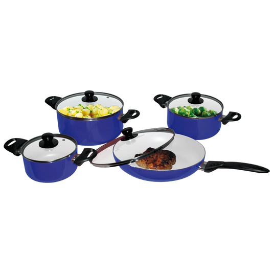 Great Dunmow 4 Piece Aluminium Non Stick Cookware Set