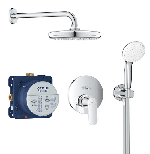 Grohe Mixer Shower with Dual Shower Head