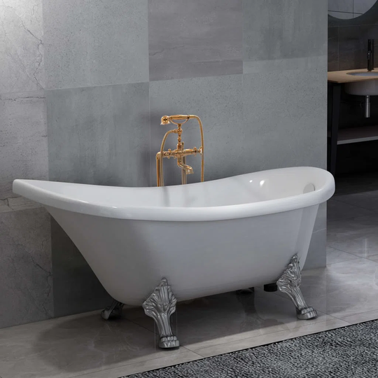 Dumas 1760 mm x 720 mm Clawfoot Bathtub