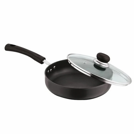 24cm Non-Stick Frying Pan with Lid