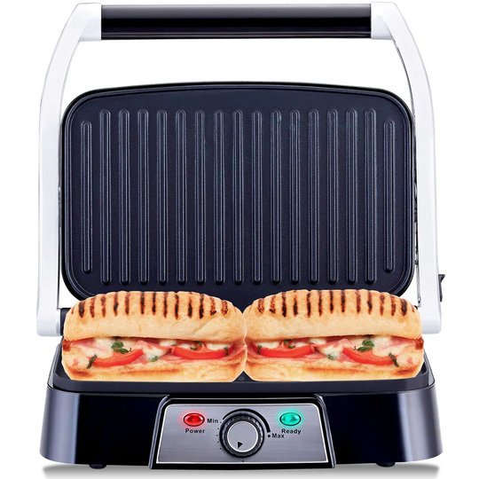 2 Slice Panini Maker & Health Grill with Lid