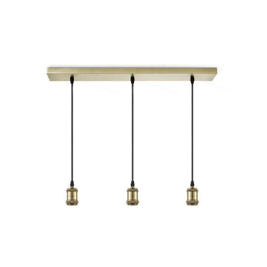 3-Light Kitchen Island Pendant