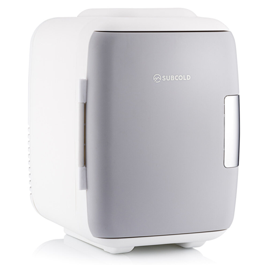 Subcold Classic 4 Litre Mini Fridge Grey - Cooler/Warmer - AC & USB
