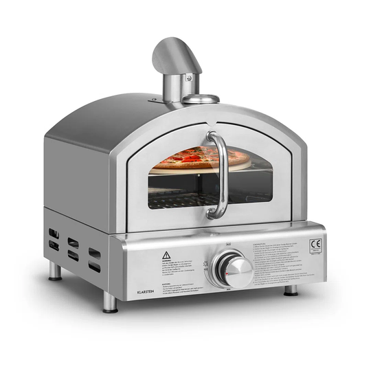 Klarstein Single Burner Free Standing Liquid Propane 0 BTU Gas Grill
