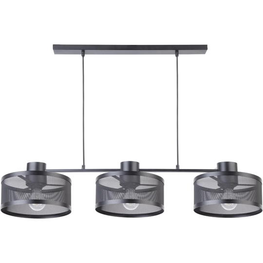 Chessher 3 - Light Kitchen Island Drum Pendant
