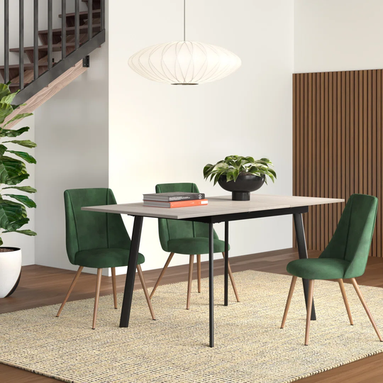Raffaele Butterfly Leaf Dining Table
