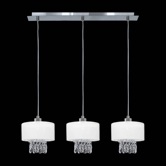 Anissa 3 - Light Kitchen Island Drum Pendant