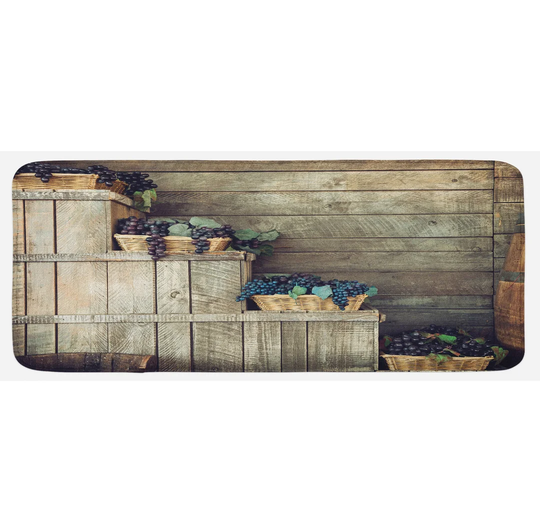Bruton Ivy Florals Kitchen Mat