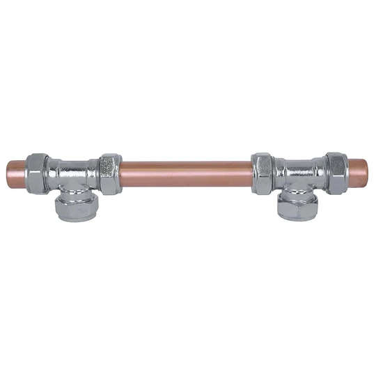 Chrome And Copper Handle - T-Shaped