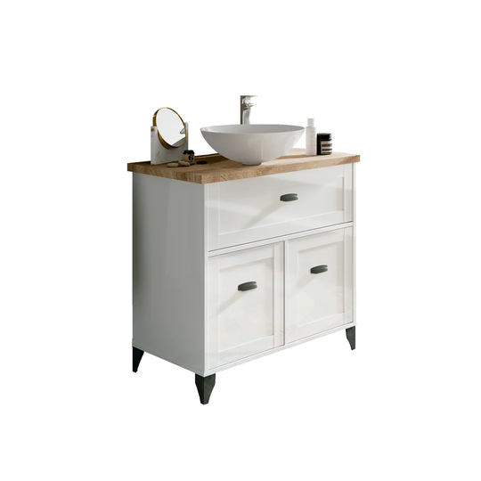 Ved 820 mm Free-Standing Single Vanity Unit