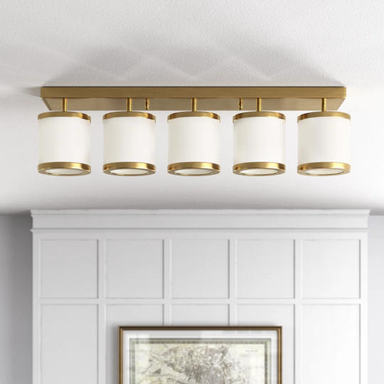 Wayland 5-Light Kitchen Island Linear Pendant