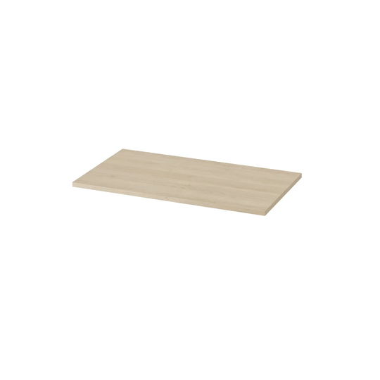 Moduo 79.8cm Single Bathroom Vanity Top in Oak