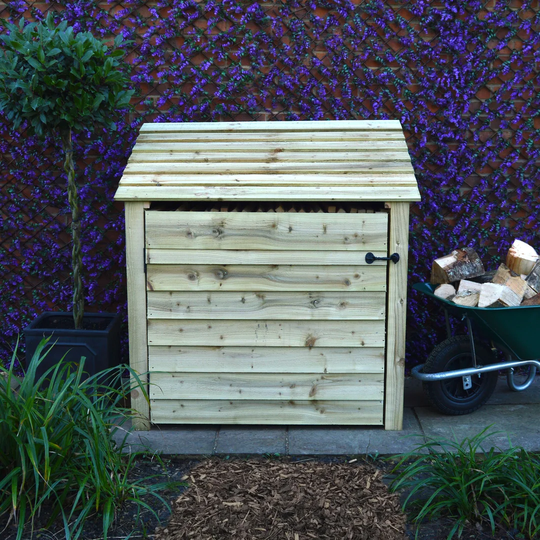 4 Ft. x 3 Ft. Wood Log Store