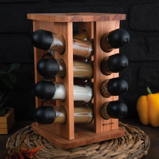 Imop 16-Jar Free-Standing Spice Rack