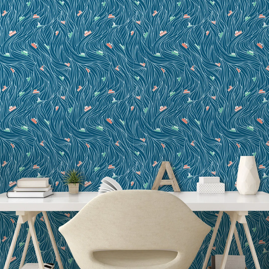 Courville Matte Peel & Stick Wallpaper Roll