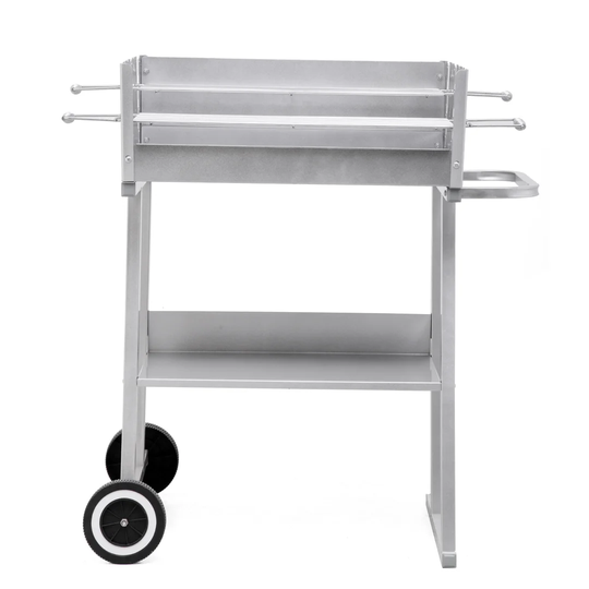 Dakota Fields 84cm Barrel Charcoal BBQ