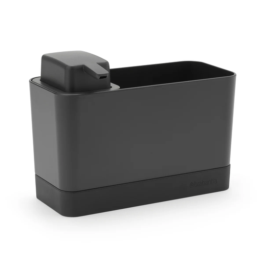 Brabantia Brabantia kitchen sink organizer with soap dispenser dark grey