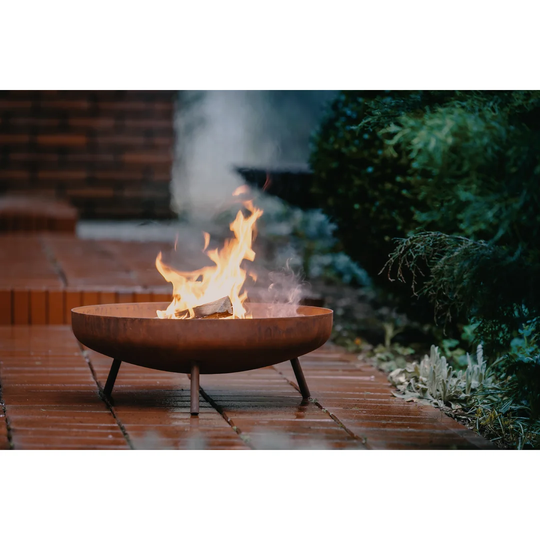 Bruster Steel Wood Burning Fire Pit