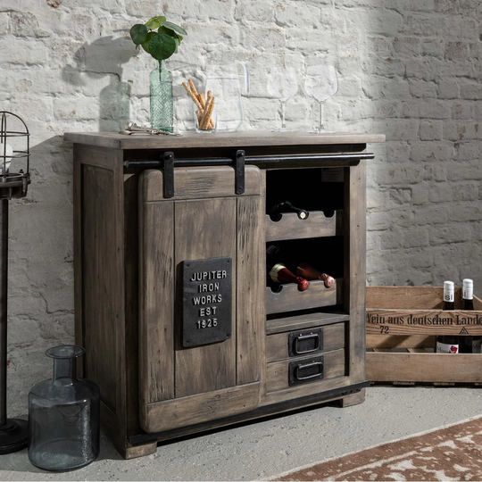 Railway 9 Bottle Wine Rack