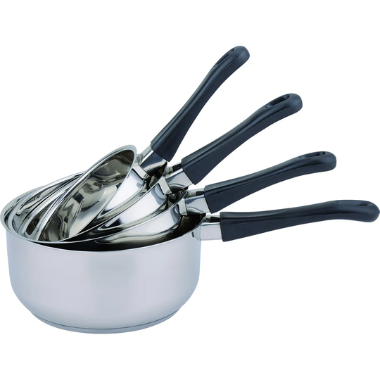 Symple Stuff Blase 4 Pieces Stainless Steel Cookware Set