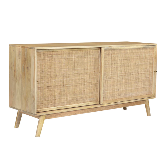 Shriya 150 Cm Wide Mango Wood Credenza