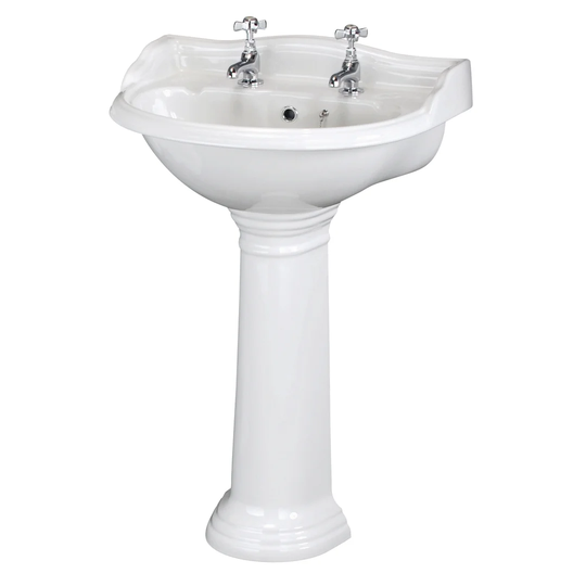 Chancery 60cm Pedestal Basin