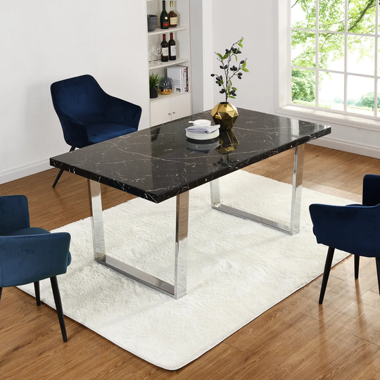 Vandemark 160 Cm Trestle Dining Table