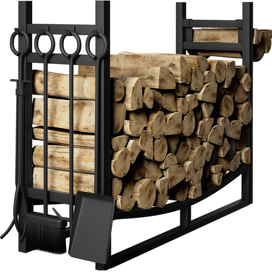 Sewell 85Cm W x32Cm D Metal Log Rack