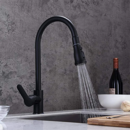 Brumley Pull Out Touchless Single Lever Monobloc Tap