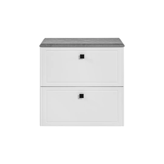Dinese 90Cm Single Bathroom Vanity Top in White