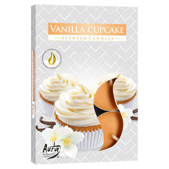 Vanilla Cupcake Scented Tealight Candle