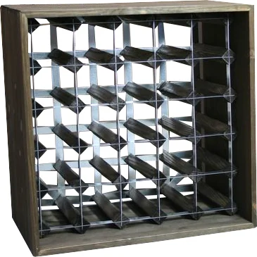 Solid Wood Wine Bottle Rack