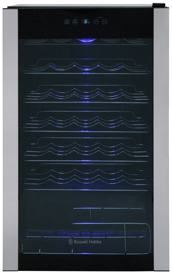 Russell Hobbs RH34WC1 34 Bottle Wine Cooler - Black