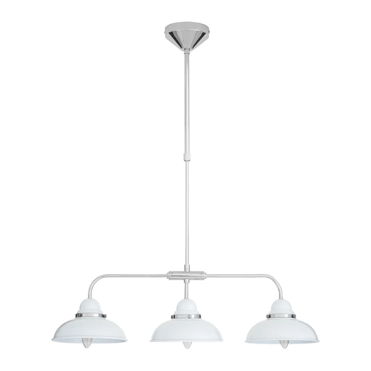 Rodrigo 3-Light Kitchen Island Bowl Pendant