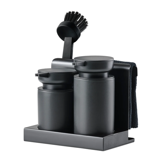 Zone Denmark Diish sink organiser 5 pieces Black