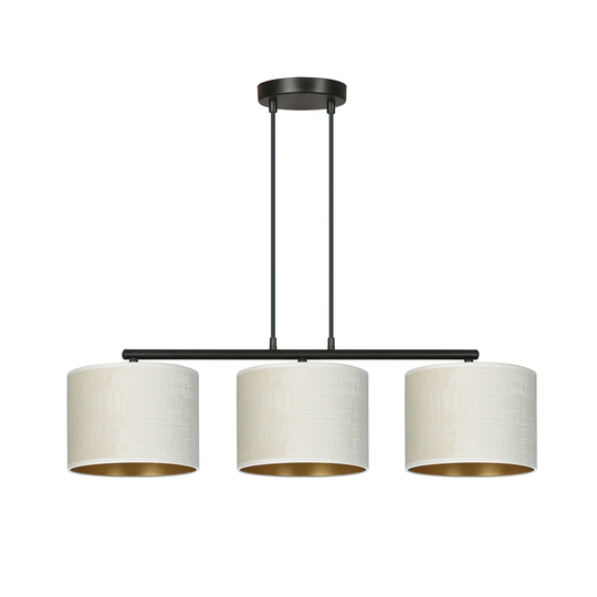 Eamie 3 - Light Kitchen Island Drum Pendant