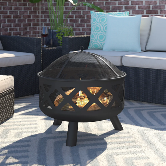 Tara Steel Outdoor Fire Pit