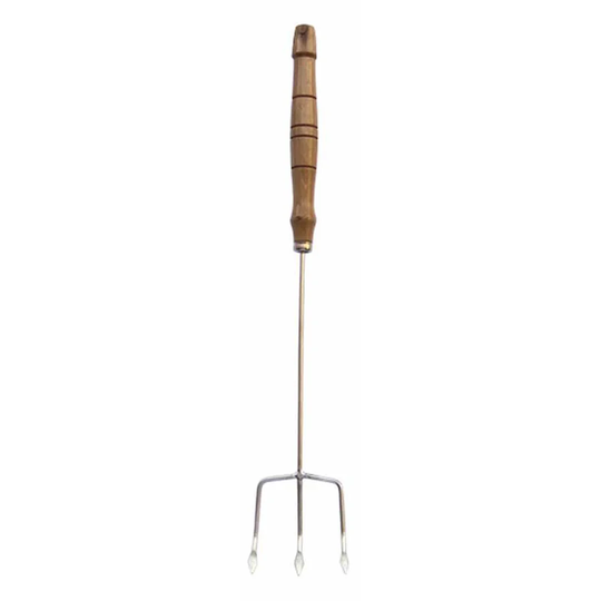 45cm Toasting Grill Meat Fork in Stainless Steel