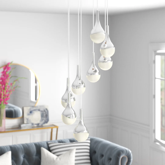Jamari 8 - Light Cluster Teardrop LED Pendant